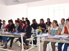 CMR University Students in Class
